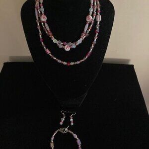 Necklace, Bracelet Earring Set